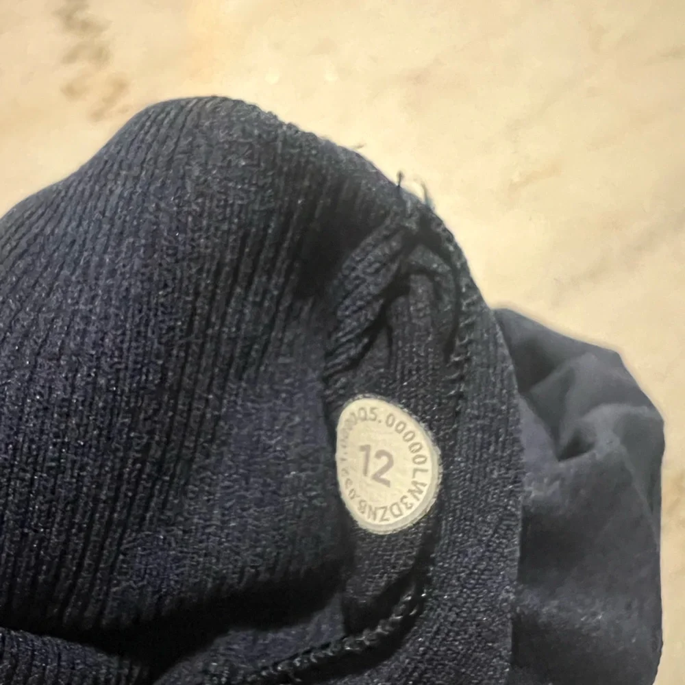 Lululemon cropped ribbed long sleeve, blue - Picture 7 of 7